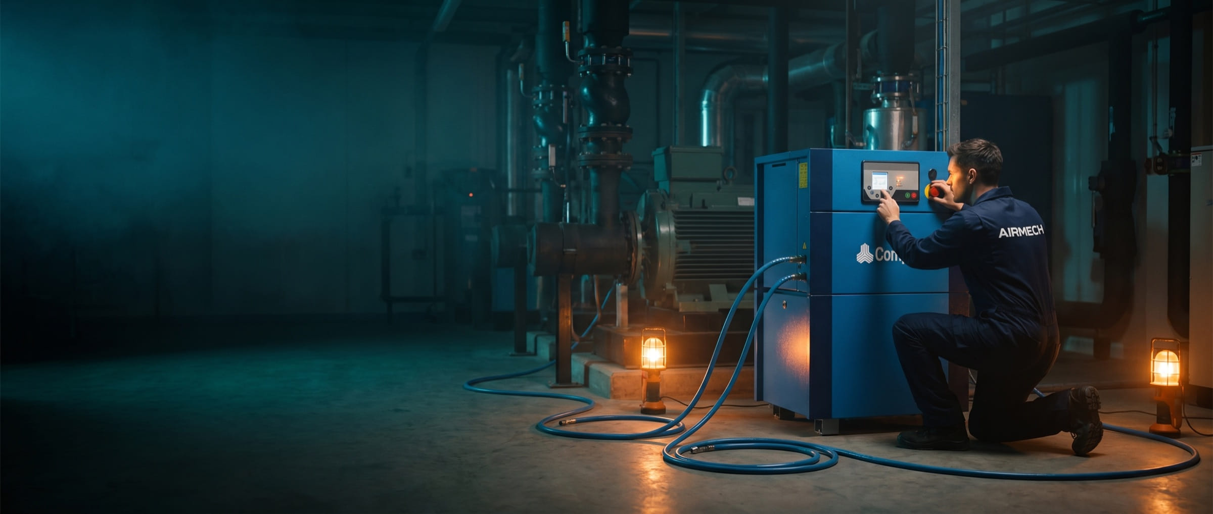 Air Compressor Hire from Airmech